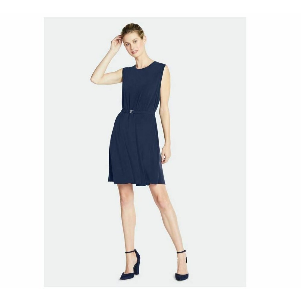 Of/Mercer Clinton Dress Sleeveless Trapeze Belted NWT Size XS A2